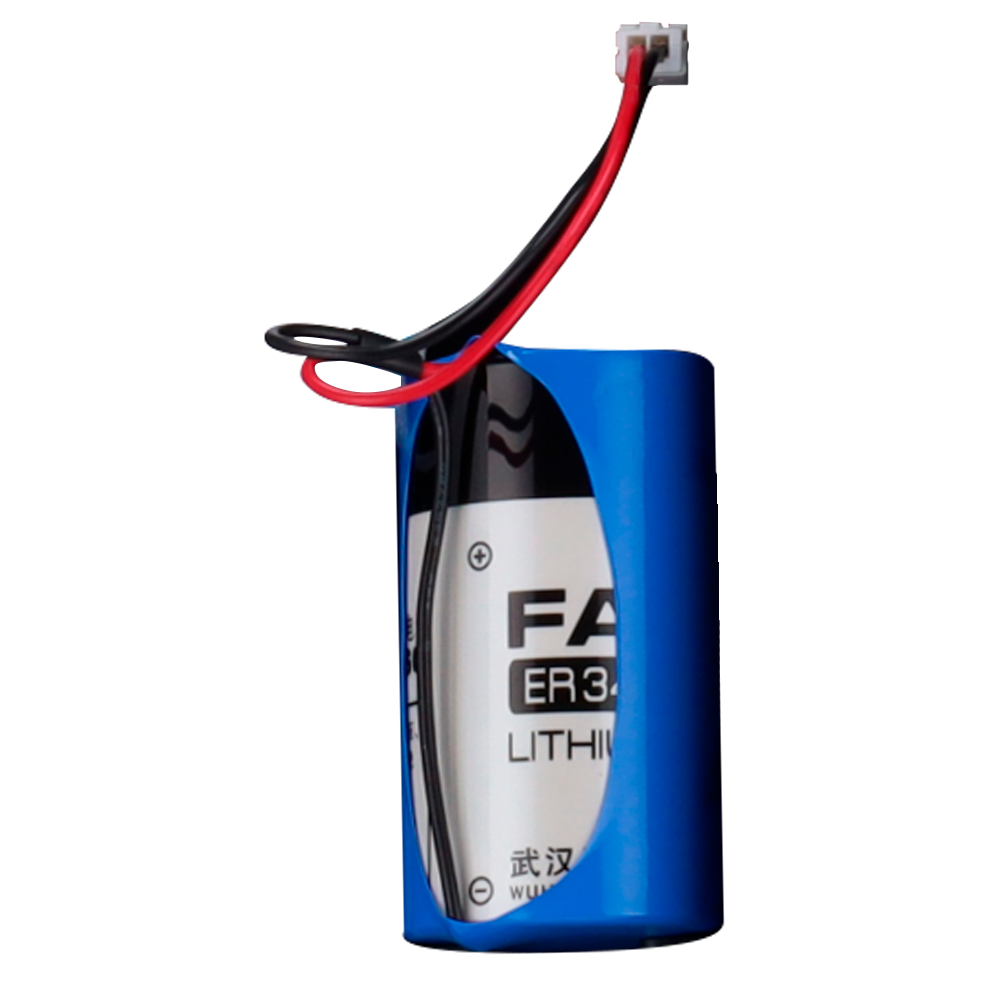 MARCA BLANCA Pila ER34615H - Alean - Litio Li-SOCl2 no recargable - Tensión 3.6V | Retráctill Molex 5284 - Capacidad nominal 19000mAh - Compatible con barreras infrarrojas - imagen 1