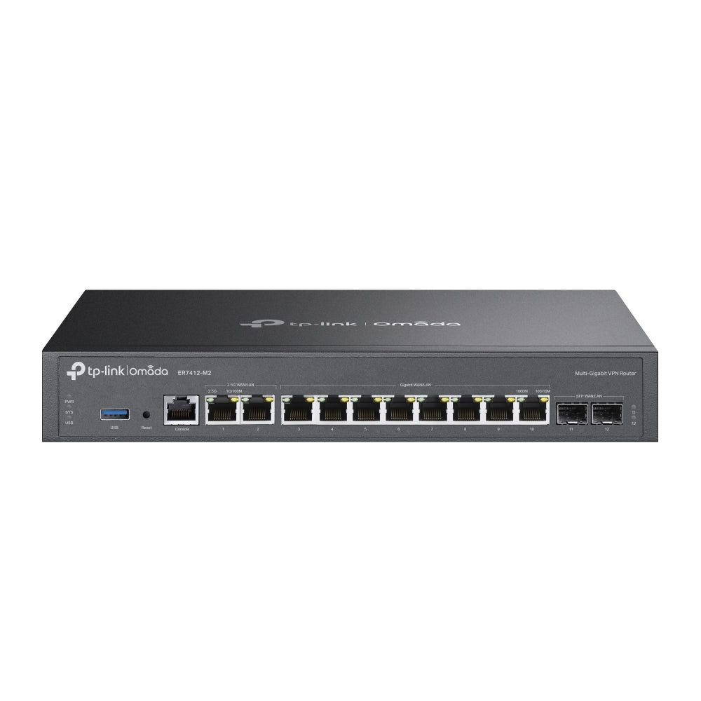 Imagen de TP-Link Router VPN Multi-Gigabit ER7412-M2 2 Puertos 2.5G Soporte Multi-VPN