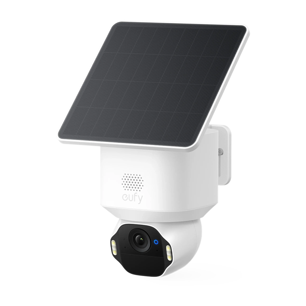 EUFY-SOLOCAM-E42 - Eufy by Anker Cámara Wifi 4K - Detección Personas / Vehículo / movimiento - Memoria integrada 16GB | Panel solar integrado - Visión Nocturna a color con LED / Sirena - Autonomía ilimitada - Apta para exterior IP67 - imagen 1