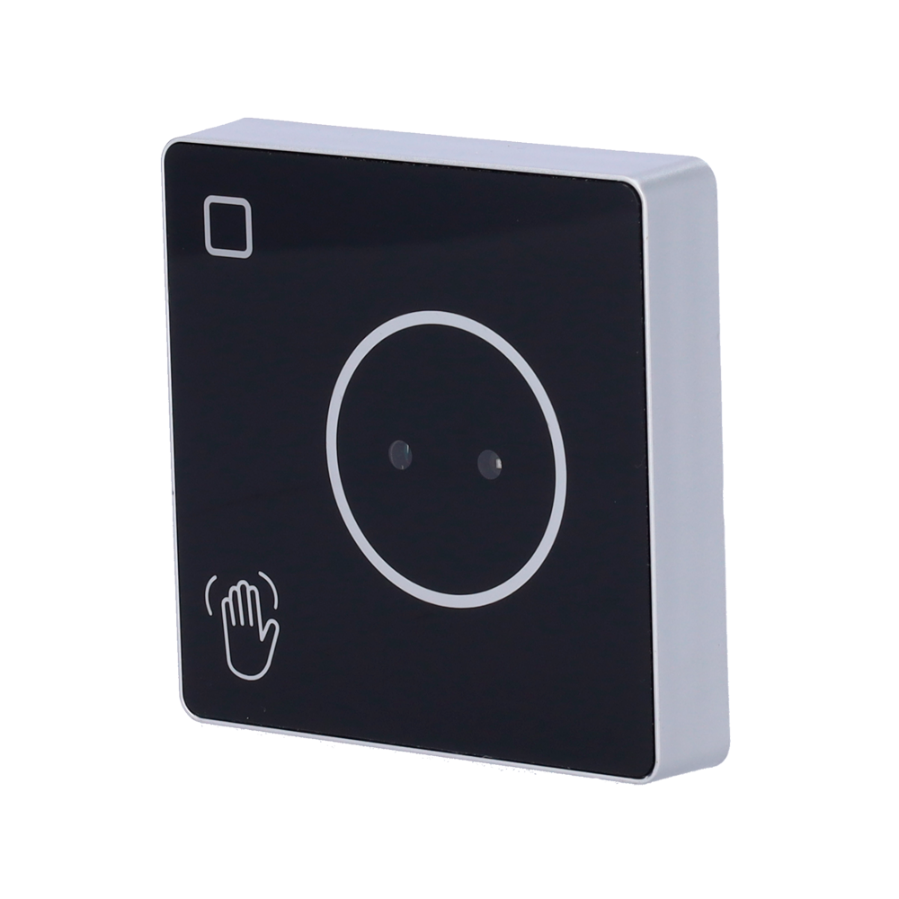 SAFIRE EXITBUTTON309-WIFI - Botón de salida sin contacto WiFi - Sensor infrarrojo con LED indicador - Testado 1.000.000 usos | APP Tuya Smart - NO/NC/COM | Superficie - Medidas 86 (Al) x 86 (An) x 16 (Fo) mm - Fabricado en plástico - imagen 1