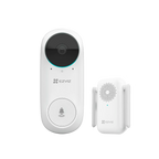EZVIZ EZ-DB2C-KIT - Videotimbre WiFi IP Ezviz - Cámara 2Mpx / Visión 160º - Audio / Timbre interior incluido - Detección PIR de humanos - Monitorización a través de app - App Ezviz y conexión P2P - imagen 1