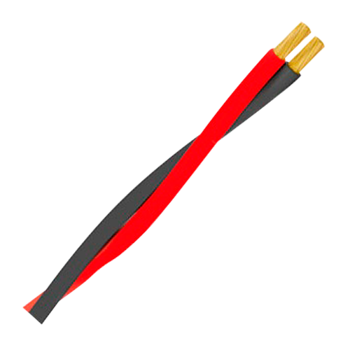 MARCA BLANCA FC25B-100-C - Cable especial para sistemas contraincendios - Par trenzado con más de 25 vueltas/m - Conductor Cobre flexible Clase 5 - Rollo de 100 metros - Libre de halógenos - Certificado CPR: Cca, -s1a,a1,d1