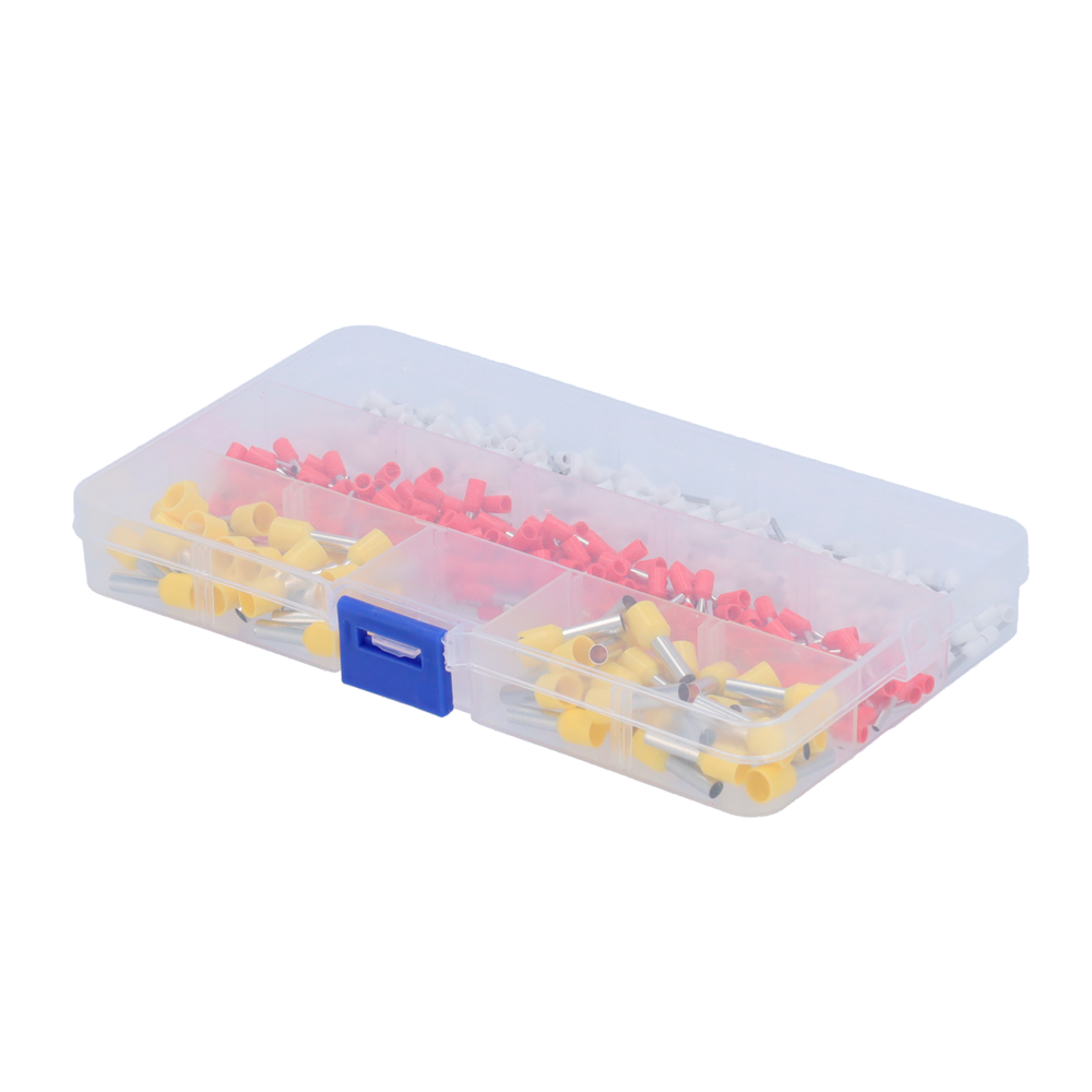 MARCA BLANCA FERRULE-KIT - Kit Punteras huecas - Para Cables eléctrico - Distintas medidas - 450 Unidades - - imagen 1