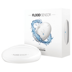 FIBARO FGBHFS-101 - Detector de inundación - Inalámbrico / Bluetooth - Compatible con Apple HomeKit - Antena interna - Contacto NC para Sistema de Alarma - DC12V o 1 pila CR123A 3.0 V - imagen 1