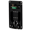 AJAX FIBRA-BRACKETKP-B - Soporte para teclado cableado - Compatible con FIBRA-KEYPAD-B - Incluye terminales de conexión - Instalación sencilla - Plástico ABS - Color negro - imagen 1