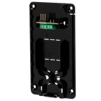 AJAX FIBRA-BRACKETKP-B - Soporte para teclado cableado - Compatible con FIBRA-KEYPAD-B - Incluye terminales de conexión - Instalación sencilla - Plástico ABS - Color negro - imagen 1