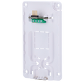 AJAX FIBRA-BRACKETKP-W-NF - Soporte teclado cableado - Certificado NFA2P - Compatible con FIBRA-KEYPAD-W-NF - Incluye terminales de conexión - Instalación sencilla - Plástico ABS - Color blanco - imagen 1
