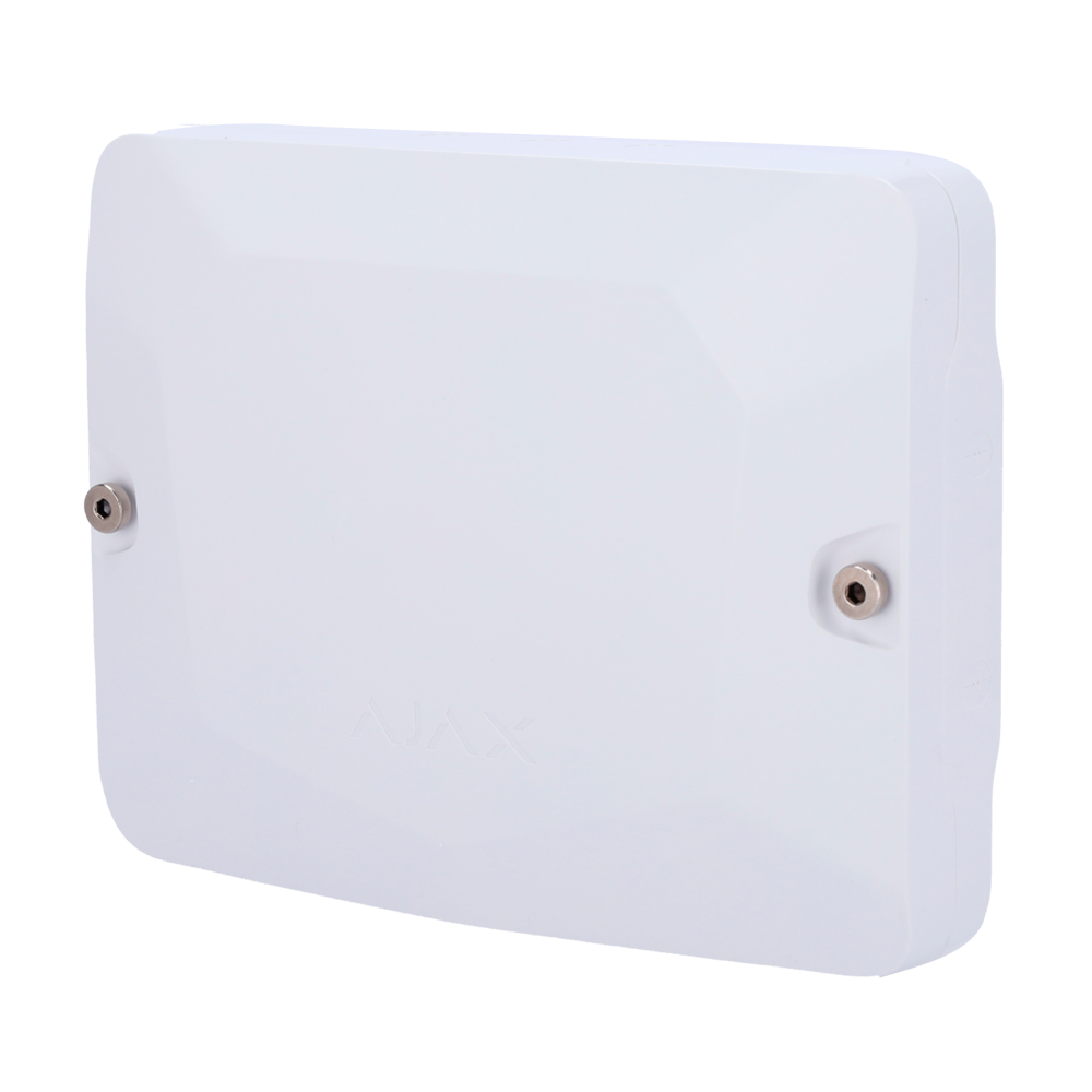 AJAX FIBRA-CASE-B175-W - Carcasa - Certificado Grado 3 - Carcasa con dos espacios para módulos Fibra - Compatible con los dispositivos Fibra: - LineProtect, LineSplit y MultiRelay - Nivel de burbuja preinstalado - Protección antisabotaje disponible - imagen 1