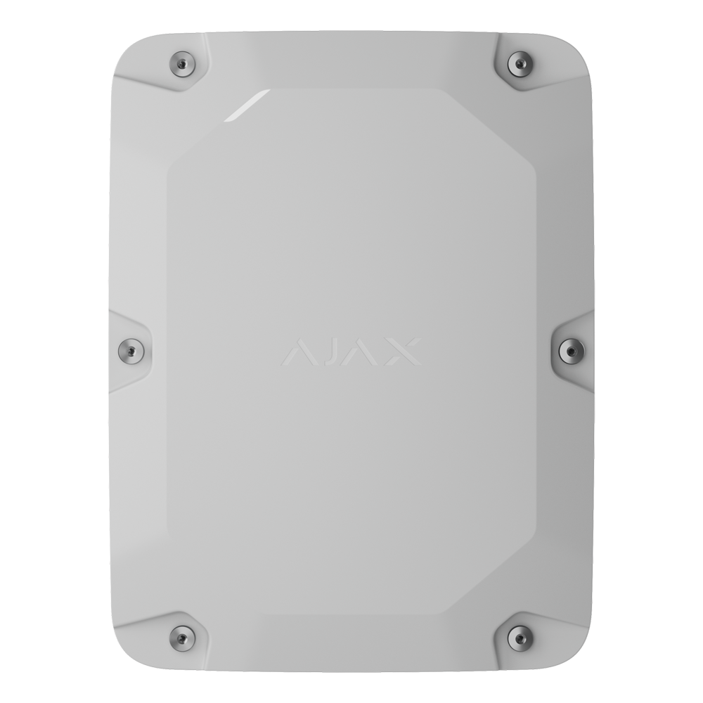 AJAX FIBRA-CASE-E395-W - Carcasa - Certificado Grado 3 - Espacio para 1 Hub, 1 módulo Fibra y 1 batería - Compatible con MegaHub, Hub BP, Hub Hybrid 2 - Hub Hybrid (4G) y otros dispositivos Ajax Fibra - Espacio para 1 batería Ajax - Compatibilidad con bat - imagen 1