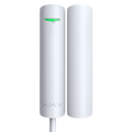AJAX FIBRA-DOORPROTECTPLUS-W - Contacto magnético puerta/ventana - Grado 2 - Detector impacto e inclinación - Protocolo Fibra / Tornillo de fijación inferior - Soporte adaptado para fácil instalación - Entrada cableada auxiliar / Tamper antisabotaje - 2 r - imagen 1