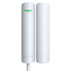 AJAX FIBRA-DOORPROTECTPLUS-W - Contacto magnético puerta/ventana - Grado 2 - Detector impacto e inclinación - Protocolo Fibra / Tornillo de fijación inferior - Soporte adaptado para fácil instalación - Entrada cableada auxiliar / Tamper antisabotaje - 2 r - imagen 1