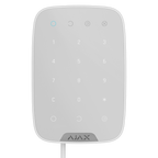 AJAX FIBRA-KEYPAD-W-NF - Teclado cableado - Certificado NFA2P y grado 3 - Protocolo Fibra - Armado/Desarmado total o por grupos - Códigos personales, generales y de invitado - Botón de emergencia integrado - imagen 1