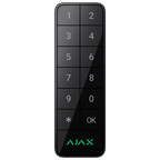 AJAX FIBRA-KEYPADOUTDOOR-B - Teclado para exterior IP66/IK08 con lector RFID - Armado/desarmado total o por grupos - Autenticación: códigos, lector RFID o Bluetooth - Indicación sonora y LED - Control de los escenarios de automatización - Certificado grad - imagen 1
