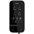 AJAX FIBRA-KEYPADTOUCHSCREEN-B - Teclado con pantalla IPS táctil y RFID - Grado 3 - Armado/desarmado total o por grupos - Control de los escenarios de automatización - Autenticación: códigos, lector RFID o Bluetooth - Conexión cableada y alimentación exte - imagen 1
