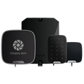 AJAX FIBRA-KIT2-PRO-2G-B - Kit de alarma profesional - Certificado Grado 3 - Comunicación Ethernet y dual SIM 2G - Protocolos Jeweller, Wings y Fibra - Incluye: panel híbrido, teclado, - sirena interior, sirena exterior personalizable - imagen 1
