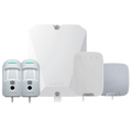 AJAX FIBRA-KIT3-PRO-2G-W - Kit de alarma profesional - Certificado Grado 2 - Comunicación Ethernet y dual SIM 2G - Protocolos Jeweller, Wings y Fibra - Incluye: panel híbrido, teclado, - sirena de interior y 2 PIRCAMs - imagen 1