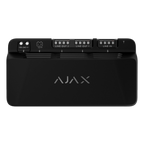 AJAX FIBRA-LINESUPPLY-75W-B - Módulo para alimentación adicional del bus Fibra - Potencia de salida de 75 W - Certificado grado 3 - Amplía el alcance hasta 2.000 metros más - Hasta 10 módulos por bus - Alimentación principal a 230 VAC - imagen 1
