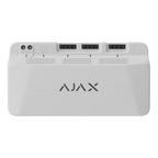 AJAX FIBRA-LINESUPPLY-75W-W - Módulo para alimentación adicional del bus Fibra - Potencia de salida de 75 W - Certificado grado 3 - Amplía el alcance hasta 2.000 metros más - Hasta 10 módulos por bus - Alimentación principal a 230 VAC - imagen 1