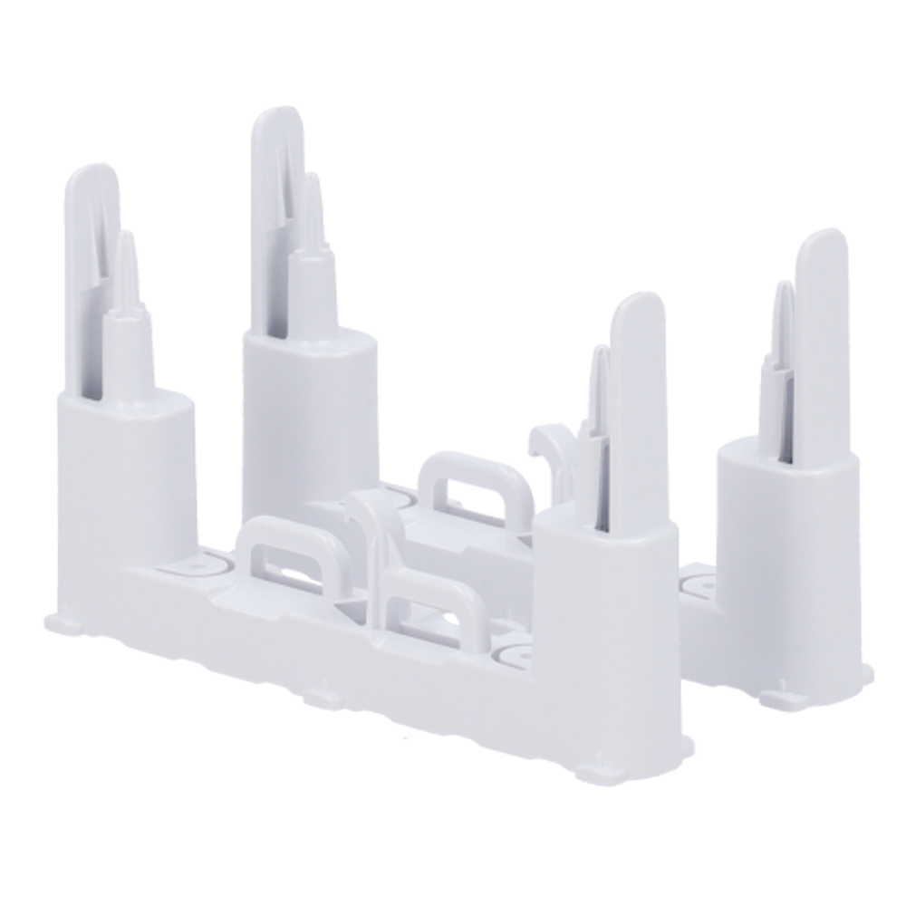 AJAX FIBRA-MODULEHOLDER-A-W - Soporte tipo A para módulos Fibra - Para carcasa FIBRA-CASE-D430-W - Compatible con accesorios de línea Fibra: - LineProtect, LineSplit - MultiRelay, MultiTransmitter IO (4x4) - Color blanco - imagen 1