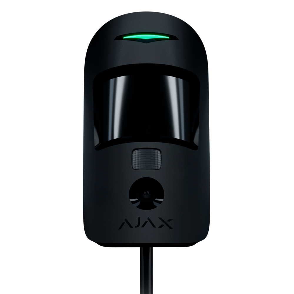 AJAX FIBRA-MOTIONCAM-B - Fotodetector PIR - Certificado NFA2P y grado 2 - Protocolo Fibra - Envío de imágenes hasta VGA (640x480) - Hasta 5 imágenes por detección - Sensibilidad ajustable - Antimascotas / Rango de detección 12 m - imagen 1