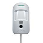 AJAX FIBRA-MOTIONCAM-W - Fotodetector PIR - Certificado NFA2P y grado 2 - Protocolo Fibra - Envío de imágenes hasta VGA (640x480) - Hasta 5 imágenes por detección - Sensibilidad ajustable - Antimascotas / Rango de detección 12 m - imagen 1