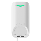 AJAX FIBRA-MOTIONPROTECTPLUS-G3-W - Detector PIR doble tecnología - Grado 3 - PIR y microondas banda K - Protocolo Fibra (cableado) - Antimasking / Detección 15 m (H: 90°) - Zona ciega reducida: detección a 0.5 m - 3 tampers antisabotaje - imagen 1