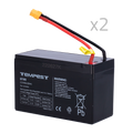 URFOG FPUBBY - Batería para TEMPEST-BAT300 URFOG - 12V / 9Ah - Conectores especiales - Recambio sencillo - Incluye 2 baterías - imagen 1