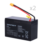 URFOG FPUBBY - Batería para TEMPEST-BAT300 URFOG - 12V / 9Ah - Conectores especiales - Recambio sencillo - Incluye 2 baterías - imagen 1