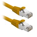 SAFIRE FUTP6-030O - Cable F/UTP de parcheo - Ethernet - Conectores RJ45 - Categoría 6 - 30 cm - Color naranja
