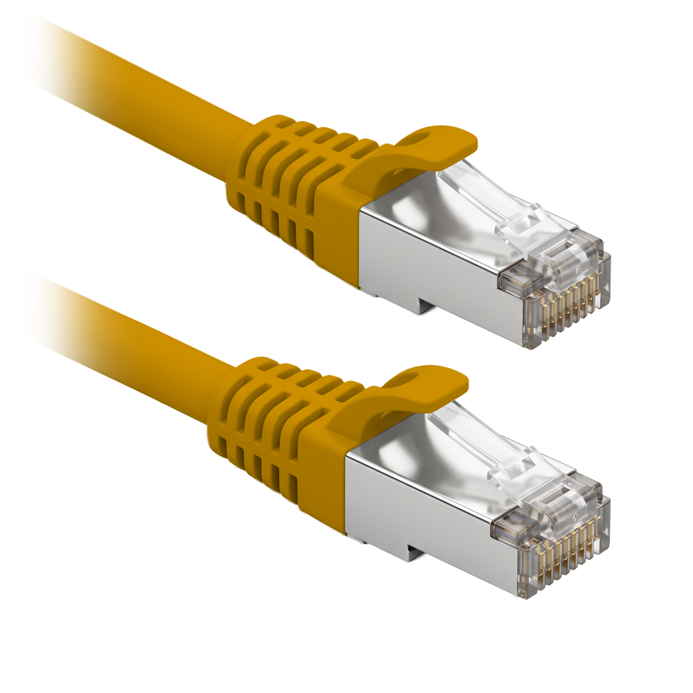 SAFIRE FUTP6-1O - Cable F/UTP de parcheo - Ethernet - Conectores RJ45 - Categoría 6 - 1 m - Color naranja