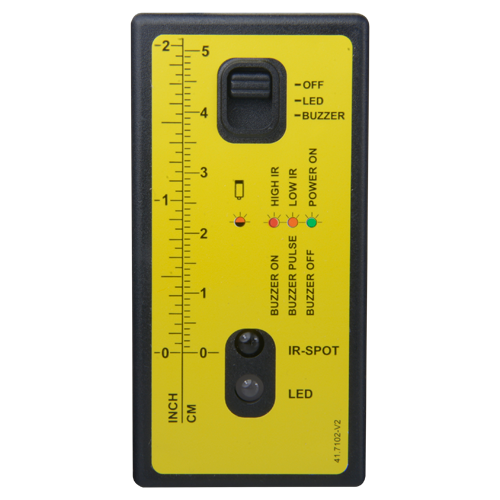 GJD513 - GJD - Buscador de haces - Instalación correcta de detectores láser - LED y buzzer de información - Compatible con GJD505 y GJD509 - imagen 1