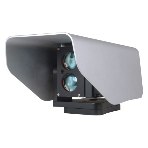 GJD515 - Detector láser exterior GJD - Tecnología Láser de gran alcance - Alcance detección regulable hasta 500 m - Alta fiabilidad y precisión - Alimentación 12 VDC / PoE IEEE 802. 3af - Uso exterior - imagen 1