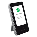 MARCA BLANCA Lector Green Pass QR | Pasaporte COVID EU - Conexión Ethernet y WiFi | Multidioma - Verifica todo tipo de certificados Covid - Autenticación con Servidores de países UE - Plug&amp;Play | Instalación en pared o superficie - Salida de relé para - imagen 1