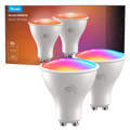 GOVEE GV-BULB-H600D-GU10-2P - Bombilla inteligente GU10 Govee - Wi-Fi 2.4 GHz + Bluetooth - Color segmentado + Blanco cálido/frío - Intensidad 400 lúmenes - Matter / Homekit / Alexa / Google Home - Para interior - imagen 1