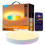 GOVEE GV-CEILING-H60A6-15IN-ROUND - Plafón Govee redondo 38cm doble LED - Wi-Fi 2.4 GHz + Bluetooth - Color segmentado + Blanco cálido/frío - Intensidad 4300 lúmenes - Matter / Homekit / Alexa / Google Home - Para interior - imagen 1
