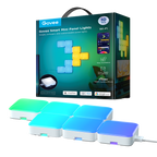 GOVEE GV-MINI-H8069-PANEL-10P - Lampara de mesa Govee - Wi-Fi 2.4 GHz + Bluetooth - Color segmentado - Intensidad 260 lúmenes - Matter / Homekit / Alexa / Google Home - Para interior - imagen 1