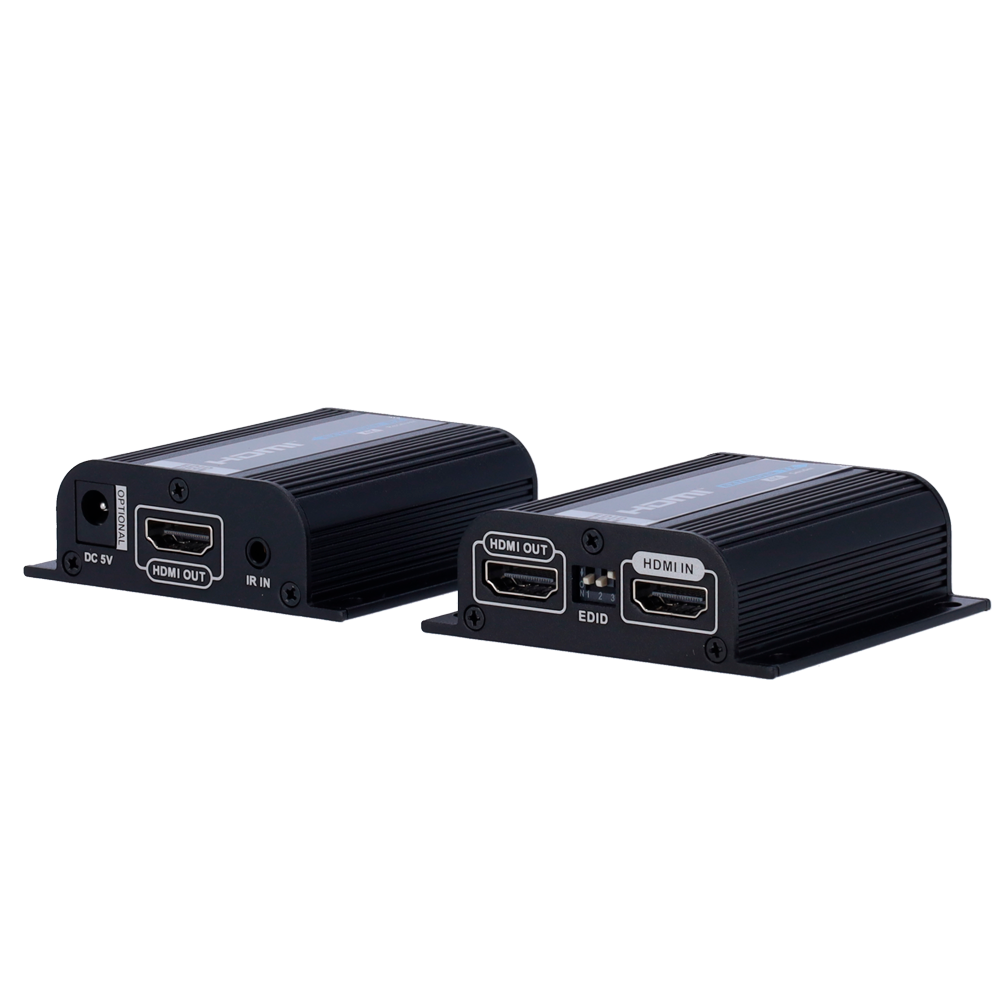 LENKENG HDMI-EXT-POE-V2 - Extensor de señal HDMI - Alcance 40 m - Resolución 4K - Permite conexiones 1:1 - HDMI Loop out - POC - Alimentación por cable - imagen 1