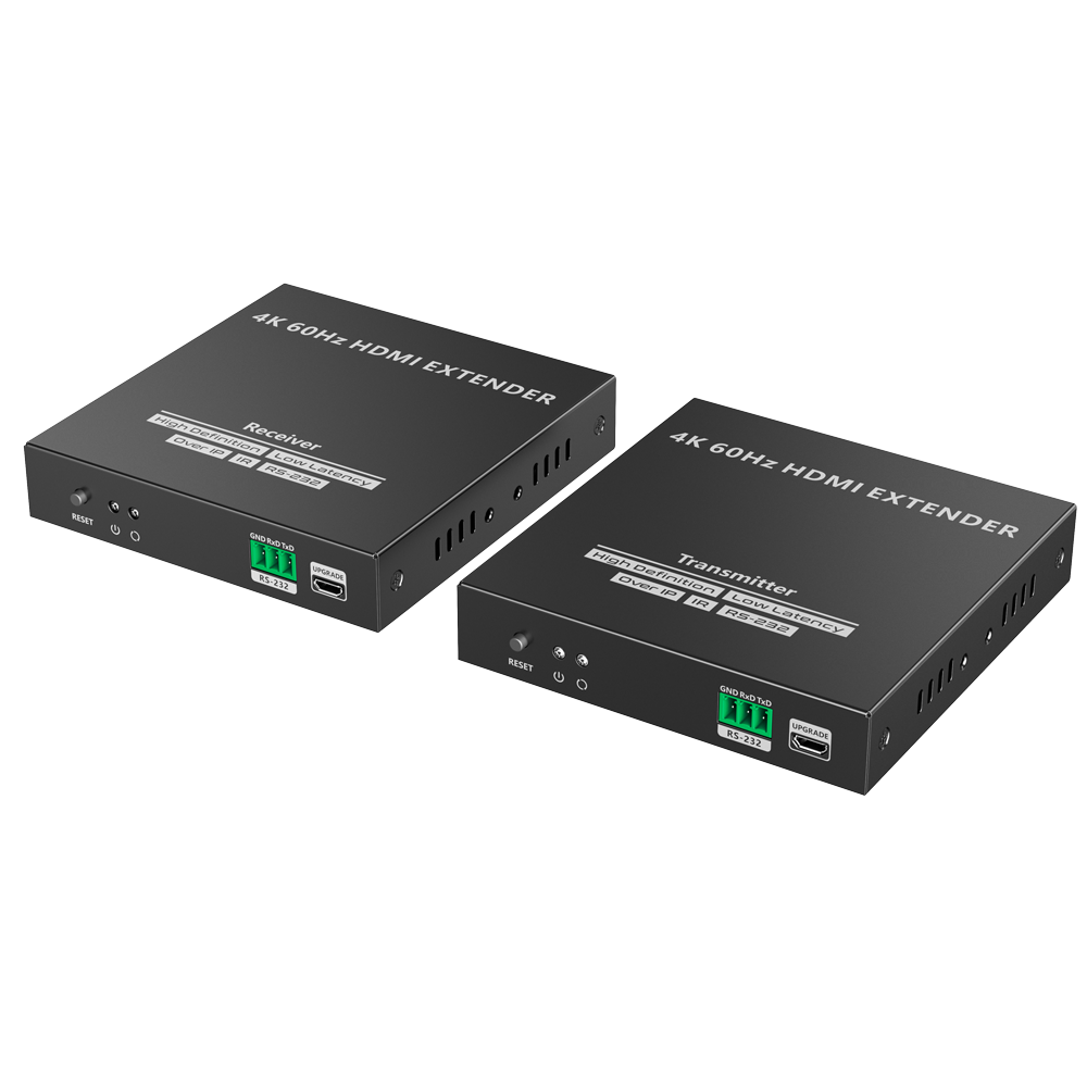 LENKENG HDMI-EXT-PRO-4K60-STREAM - Extensor de señal HDMI - Alcance 120 m - Resolución 4K - Permite conexiones 1:M - HDMI Loop out - imagen 1