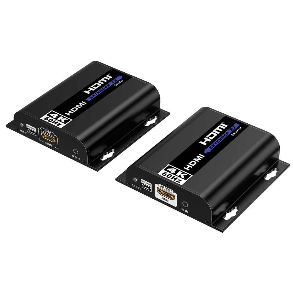 LENKENG HDMI-EXT-PRO-4K60 - Extensor de señal HDMI - Alcance 120 m - Resolución 4K - Permite conexiones 1:M - imagen 1