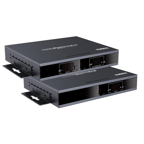 LENKENG HDMI-MATRIX-PRO-4K - Matriz de señal HDMI IP - Permite NxM - Resolución 4K - Incluye 1 emisor y 1 receptor - imagen 1