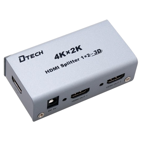 MARCA BLANCA HDMI-SPLITTER-2-4K - Splitter de señal HDMI - Permite 1:2 - Resolución 4K - imagen 1