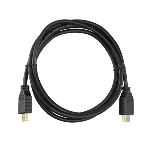 MARCA BLANCA HDMI1-2 - Cable HDMI - Conectores HDMI tipo A macho - Alta velocidad - 1.8 m - Color negro - Conectores anticorrosión