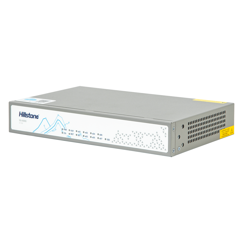 HILLSTONE NETWORKS HILL-NGFW-A1000 - Hillstone Networks NGFW - Hardware + 1 año de servicio básico - 4Gbps FW/1.5Gbps NGFW Throughput - 450k Sesiones Concurrentes - 4 puertos 10/100/1000BASE-T - Sobremesa / Sin Expansión de Almacenamiento - imagen 1