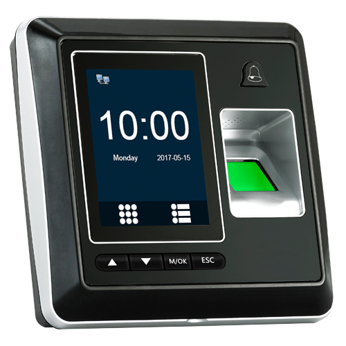 HYSOON HY-AC010 - Control de acceso autónomo - Huella y tarjeta EM - 3.000 grabaciones | 160.000 registros - TCP/IP, RS485 y Wiegand - Controladora integrada - Software gratuito eTime - imagen 1