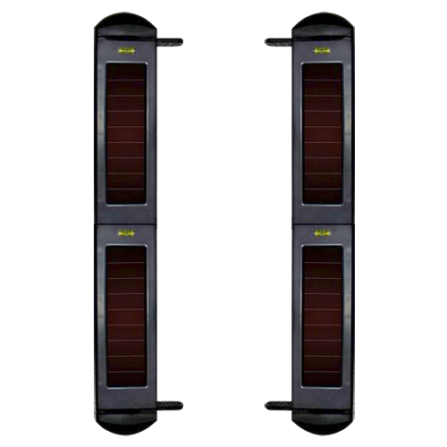 MARCA BLANCA IBS-SH-100-4 - Detector de barrera solar por infrarrojos - Completamente inalámbrica | 4 haces - Alcance de señal hasta 1000m - Alcance máx. de detección 100m - Regulación automática ante interferencias - Alimentación batería 3.3V interna - imagen 1