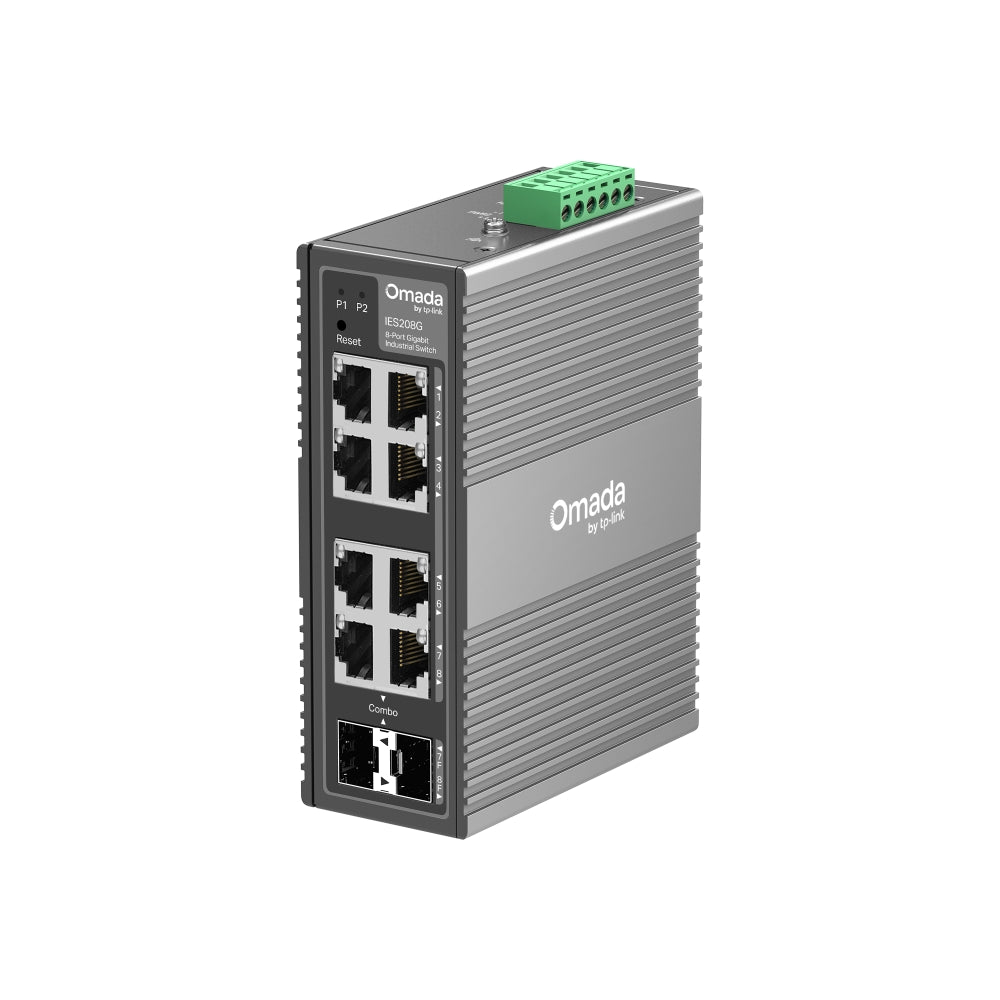 TP-Link Switch Gestionado IES208G 8 Puertos Gigabit QoS