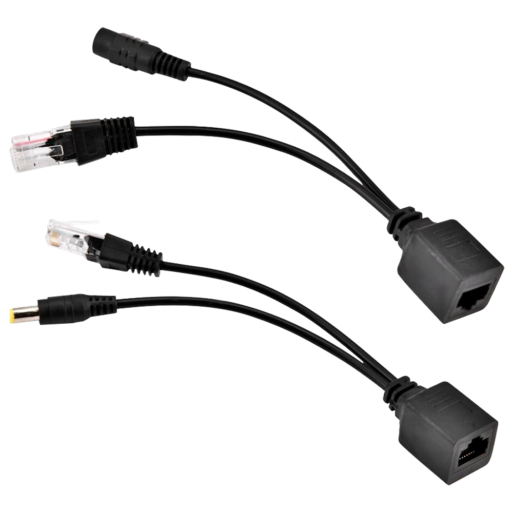 MARCA BLANCA INJ-POE-SPLIT - Inyector y Splitter PoE. - Requiere utilizar la pareja incluida. - Entrada y salida de voltaje hasta 48 V. - Conectores RJ45 y jack de alimentación. - Distancia de transmisión hasta 100 metros UTP. - Formato compacto y ligero - imagen 1