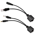 MARCA BLANCA INJ-POE-SPLIT - Inyector y Splitter PoE. - Requiere utilizar la pareja incluida. - Entrada y salida de voltaje hasta 48 V. - Conectores RJ45 y jack de alimentación. - Distancia de transmisión hasta 100 metros UTP. - Formato compacto y ligero - imagen 1