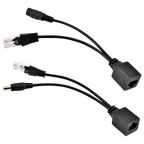 MARCA BLANCA INJ-POE-SPLIT - Inyector y Splitter PoE. - Requiere utilizar la pareja incluida. - Entrada y salida de voltaje hasta 48 V. - Conectores RJ45 y jack de alimentación. - Distancia de transmisión hasta 100 metros UTP. - Formato compacto y ligero - imagen 1