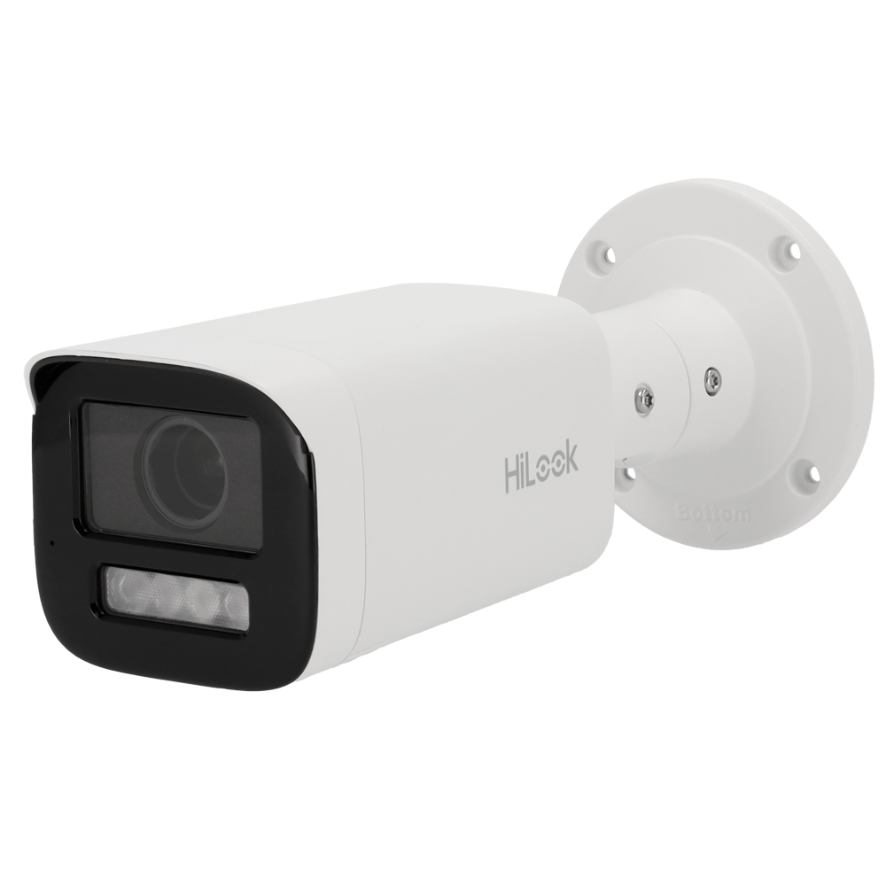 HILOOK IPC-B640HA-LZU(2.8-12mm) - Cámara Bullet IP Hilook - Resolución 4 Mpx (2560x1440) - Lente motorizada 2.8~12 mm - IR 30 m | WDR 120 dB | Micrófono integrado - PoE | H.265+| IP67 | Luz blanca - Ranura para tarjeta MicroSD - imagen 1